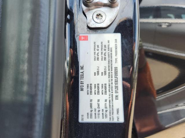 2018 TESLA MODEL 3 5YJ3E1EB2JF099289