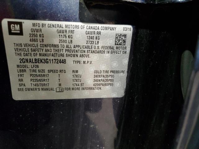 2016 CHEVROLET EQUINOX LS - 2GNALBEK3G1172448