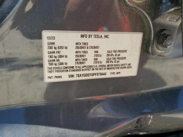 2023 TESLA MODEL Y 7SAYGDEF6PF979444