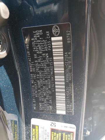 2021 TOYOTA CAMRY SE 4T1G11AK7MU601515