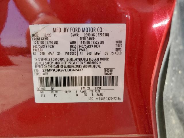 2020 FORD EDGE TITAN - 2FMPK3K97LBB62437