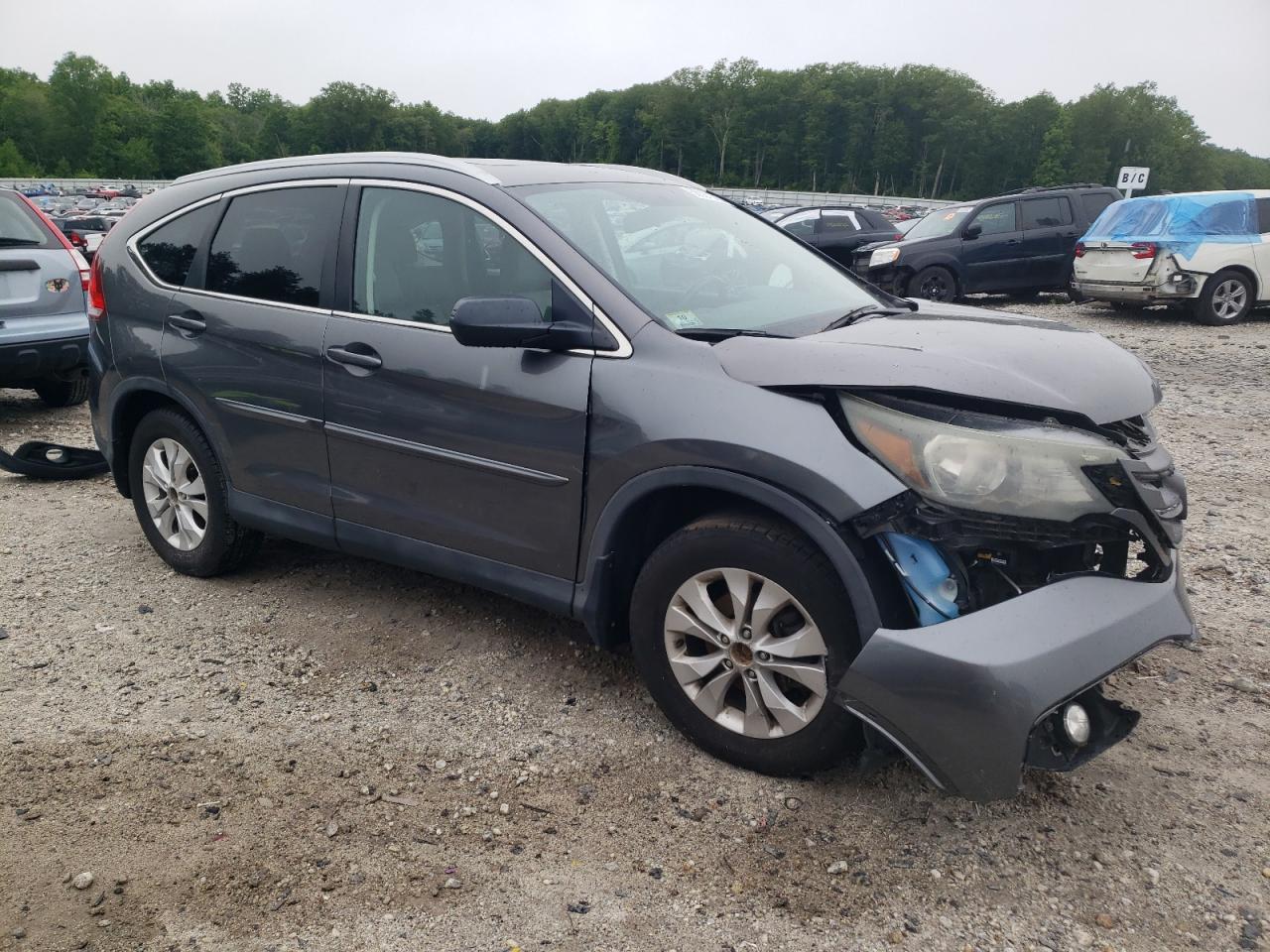 Lot #3302728124 2014 HONDA CR-V EXL