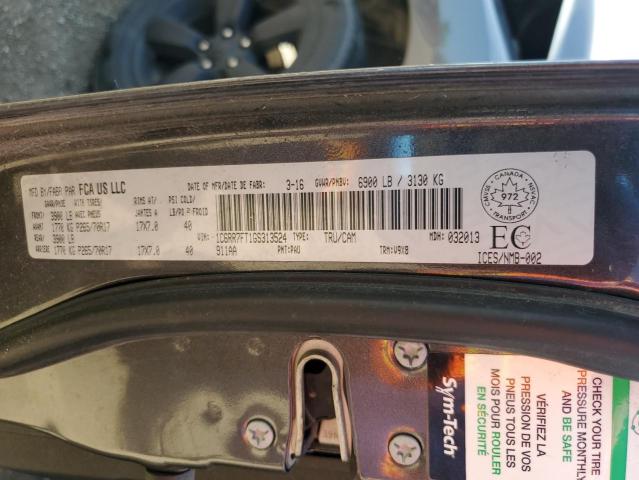 2016 RAM 1500 ST - 1C6RR7FT1GS313524