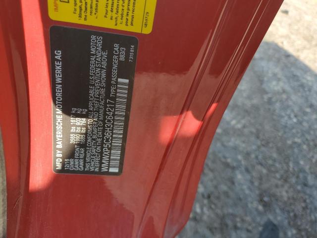 2017 MINI COOPER WMWXP5C36H3C64217