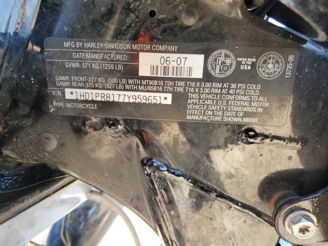 2007 HARLEY-DAVIDSON FLHTCUSE - 1HD1PR8177Y959651