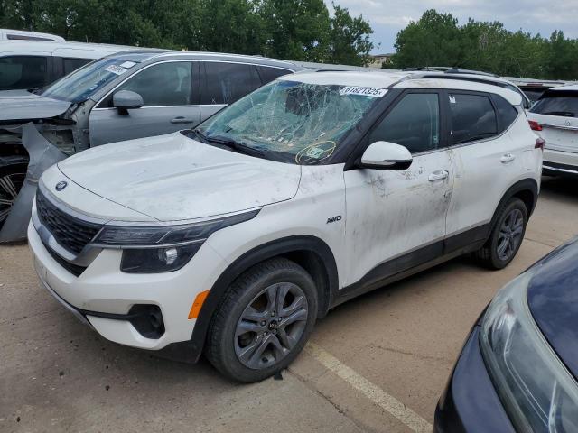 KIA SELTOS S 2021 white  gas KNDEUCAA3M7177156 photo #1