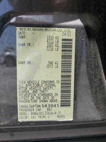 2013 NISSAN ALTIMA 2.5 #3281555392