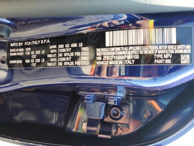 2017 FIAT 500X POP ZFBCFYAB9HP545100