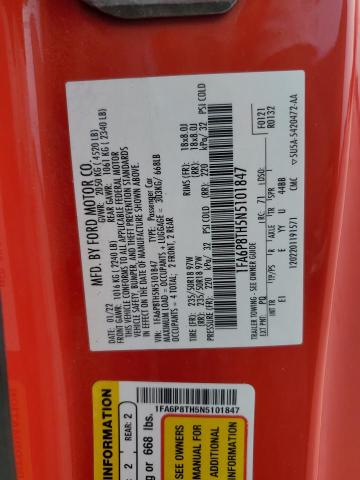 2022 FORD MUSTANG 1FA6P8TH5N5101847