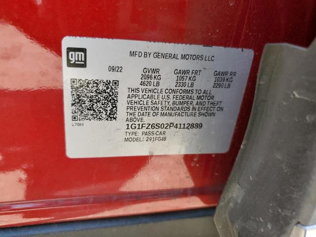 2023 CHEVROLET BOLT EUV P 1G1FZ6S02P4112889