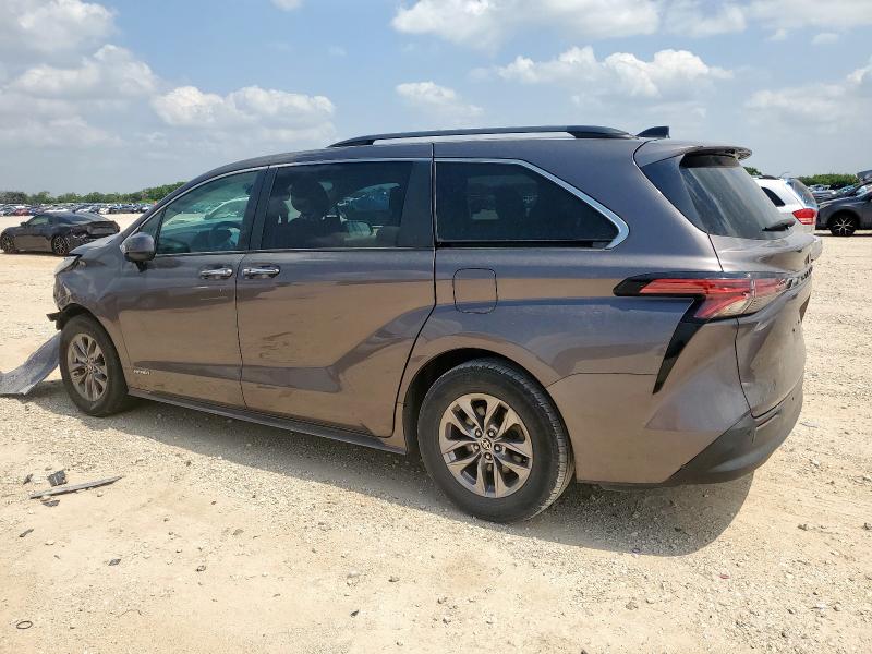 Vin: 5tdyrkec8ms006087, lot: 59571175, toyota all models xle 20212