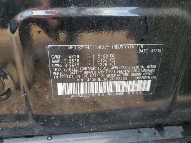 2016 SUBARU LEGACY 3.6 4S3BNEJ66G3002130