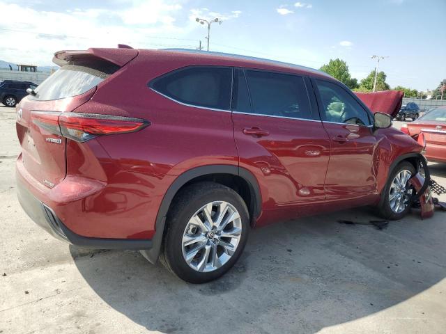 Vin: 5tdxbrch9ns555080, lot: 61753235, toyota highlander hybrid limited 20223
