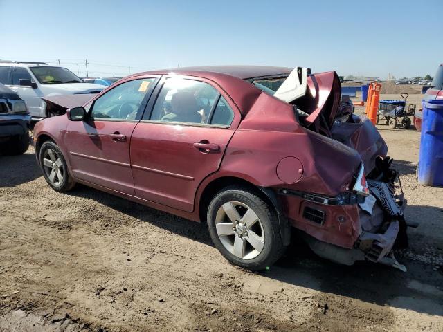 FORD FUSION SE 2007 maroon sedan 4d gas 3FAHP07137R125085 photo #3