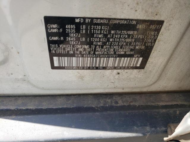 2017 SUBARU OUTBACK TO 4S4BSATC3H3413101