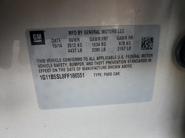 2015 CHEVROLET MALIBU LS 1G11B5SL8FF186551