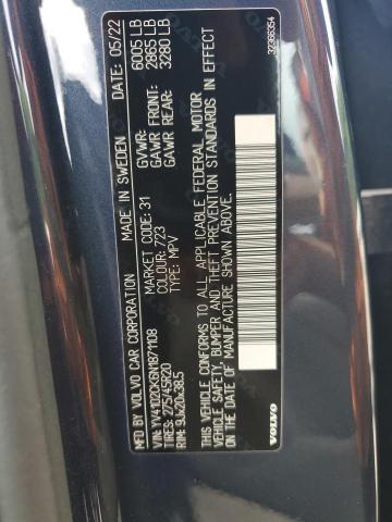 2022 VOLVO XC90 T5 MO YV4102CK6N1871108