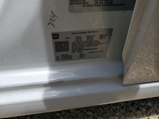 2022 GMC SIERRA K25 1GT49PEY5NF273244