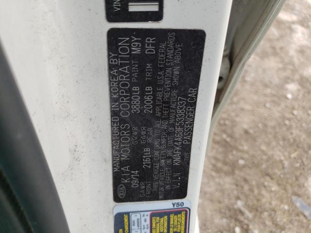 2015 KIA FORTE LX KNAFK4A63F5338337