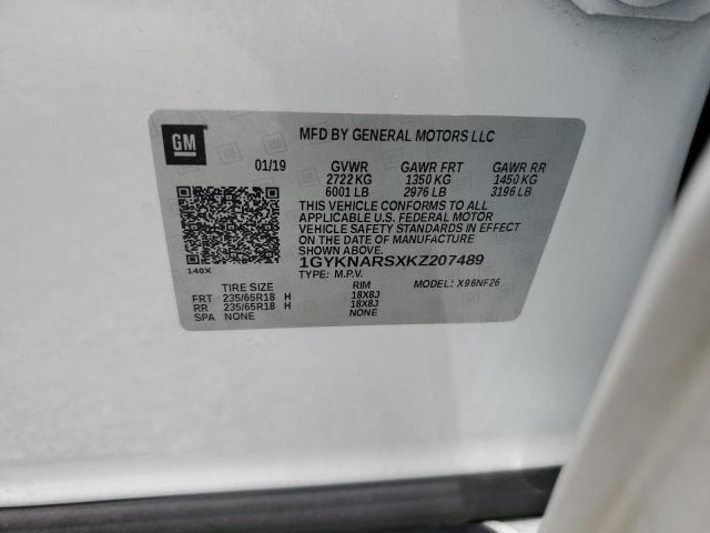 2019 CADILLAC XT5 1GYKNARSXKZ207489
