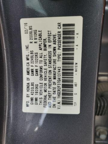 2016 HONDA ACCORD LX - 1HGCR2F37GA137443