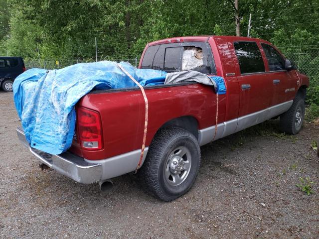 DODGE RAM 3500 2006 red crew pic diesel 3D7LX39C96G159374 photo #4