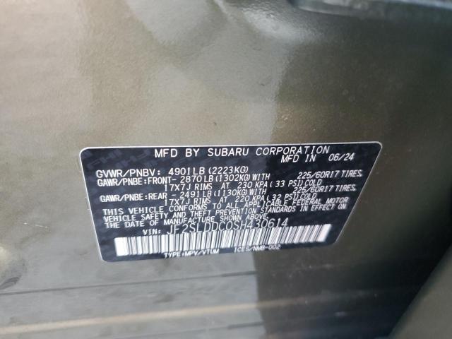 2025 SUBARU FORESTER P JF2SLDDC0SH430614