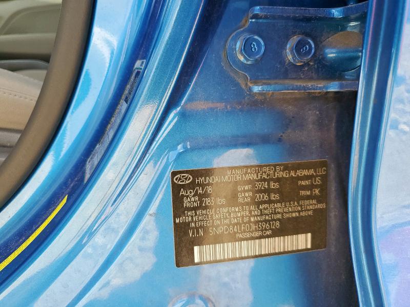 2018 HYUNDAI ELANTRA SE - 5NPD84LF0JH396128