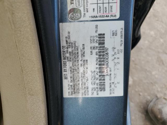 2012 FORD FUSION SEL #3283818436