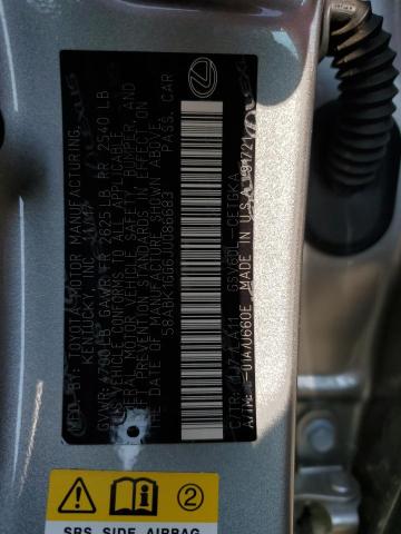 2018 LEXUS ES 350 58ABK1GG6JU086683