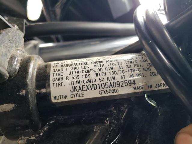 2005 KAWASAKI EX500 D JKAEXVD105A092594