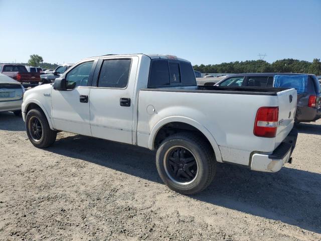 FORD F150 SUPER 2005 white crew pic gas 1FTPW145X5KD67461 photo #3