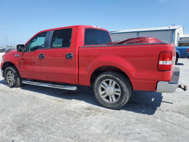 FORD F150 SUPER 2008 red crew pic gas 1FTRW12W08KE97712 photo #3