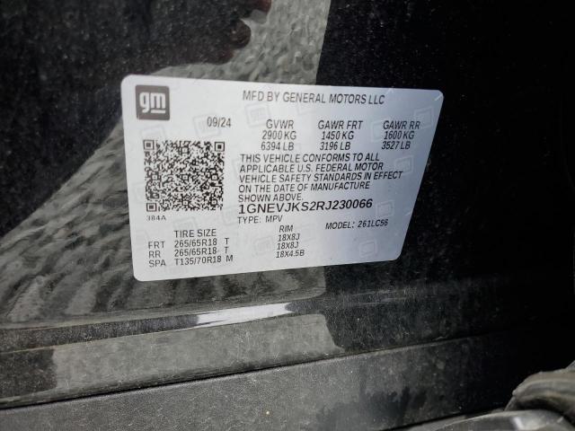 2024 CHEVROLET TRAVERSE L - 1GNEVJKS2RJ230066