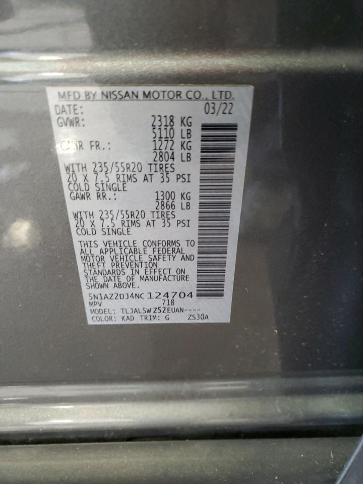 NISSAN MURANO PLATINUM