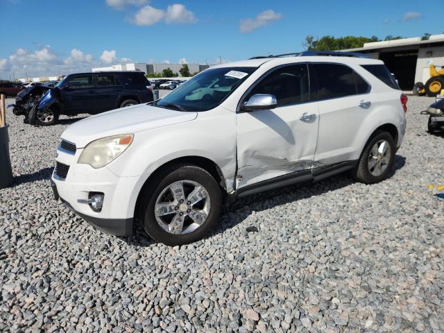 CHEVROLET EQUINOX LT 2012 white  flexible fuel 2GNALFEK4C1111482 photo #1