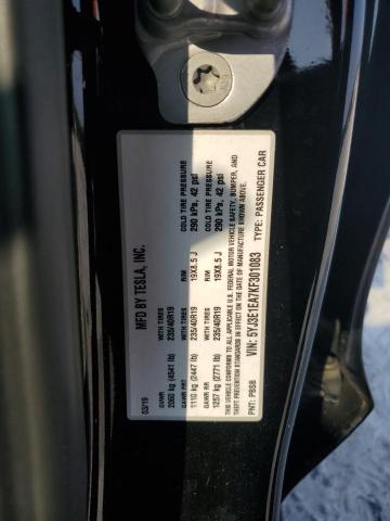 2019 TESLA MODEL 3 5YJ3E1EA7KF301083