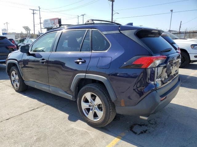 TOYOTA RAV4 XLE 2019 blue  gas JTMW1RFV3KD016817 photo #3