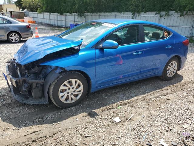 Vin: kmhd74lf6hu367473, lot: 59257215, hyundai elantra se 2017 img_1