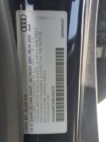 2016 AUDI A7 PRESTIG - WAU2GAFC3GN162310