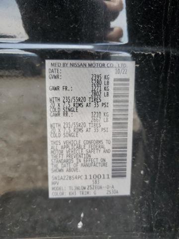 2023 NISSAN MURANO SV 5N1AZ2BS4PC110011