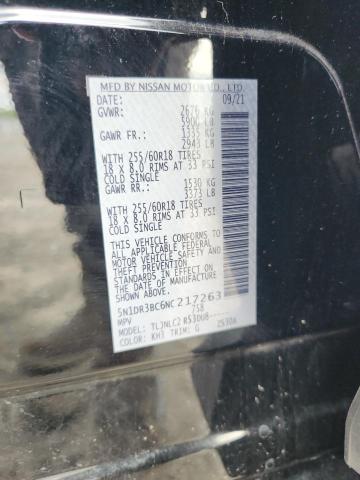 2022 NISSAN PATHFINDER 5N1DR3BC6NC217263