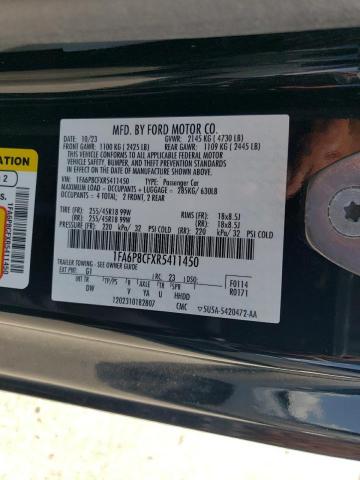 2024 FORD MUSTANG GT - 1FA6P8CFXR5411450