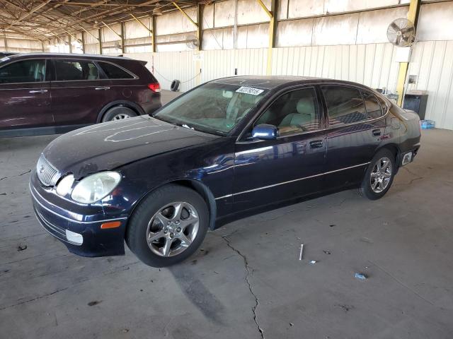 LEXUS GS 300 2001 blue  gas JT8BD69S910143128 photo #1