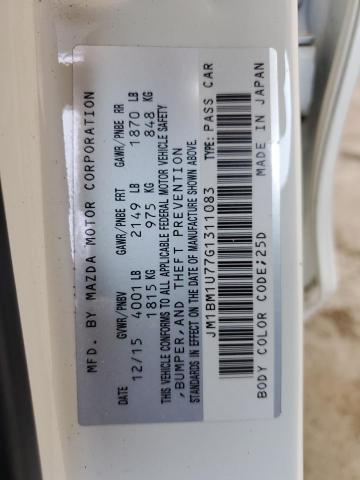 2016 MAZDA 3 SPORT JM1BM1U77G1311083