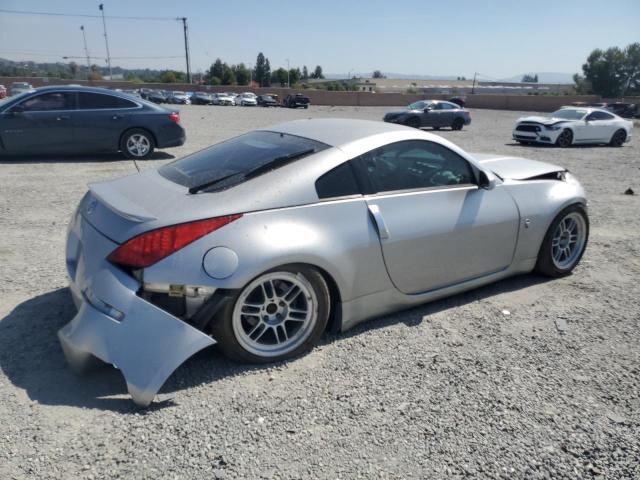 NISSAN 350Z COUPE 2003 silver  gas JN1AZ34E23T011718 photo #4