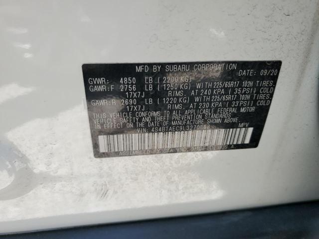 2020 SUBARU OUTBACK PR - 4S4BTAEC9L3270058