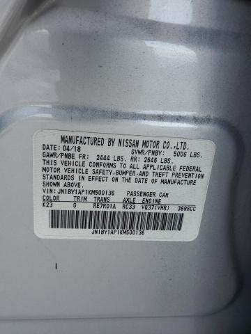 2019 INFINITI Q70 3.7 LU JN1BY1AP1KM500136