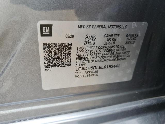 2020 CADILLAC CT4-V 1G6DH5RL9L0153441