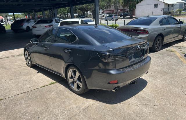 LEXUS IS 250 2011 gray sedan 4d gas JTHBF5C21B5138295 photo #4